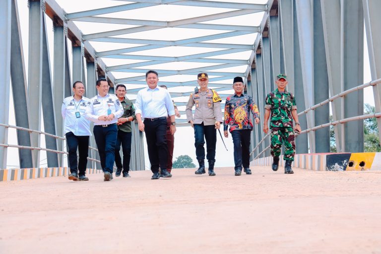 Gubernur Sumsel Herman Deru Resmikan 4 Jembatan  di Musi Rawas Sekaligus, Didampingi Wabup Suprayitno